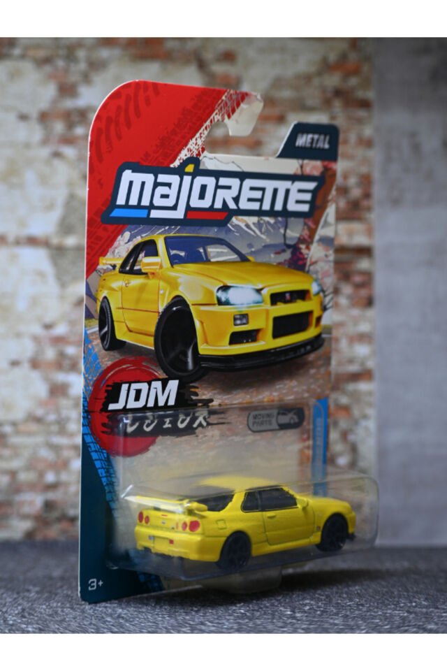 Majorette Nissan Skyline GT-R (R34) Metal Araba