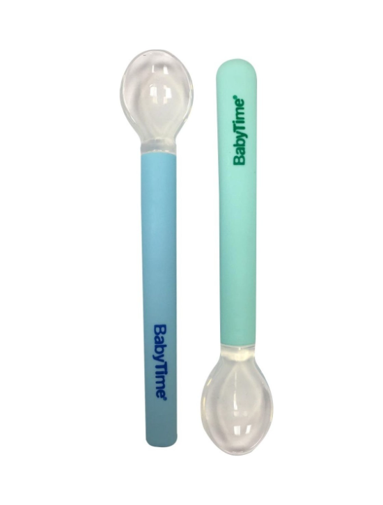Babytime 2'li Silikon Kaşık BT113
