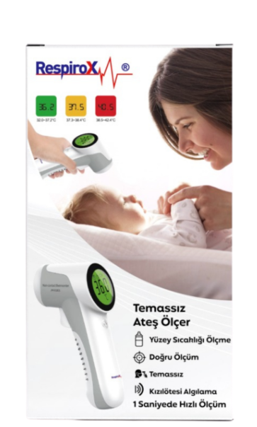 Respirox Temazsız Ateş Ölçer