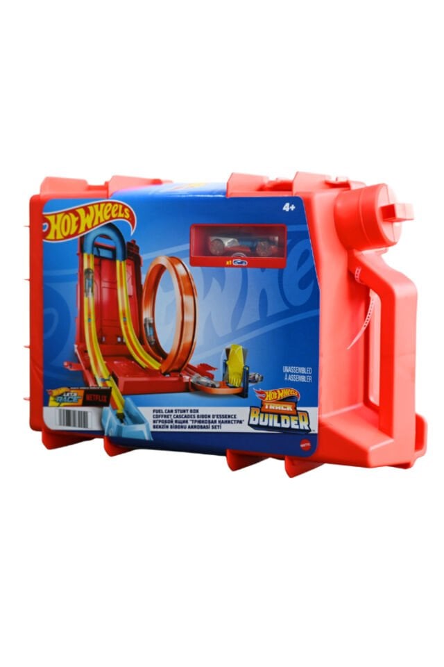 Hot Benzin Garaj Seti - Track Builder - Fırlatma S