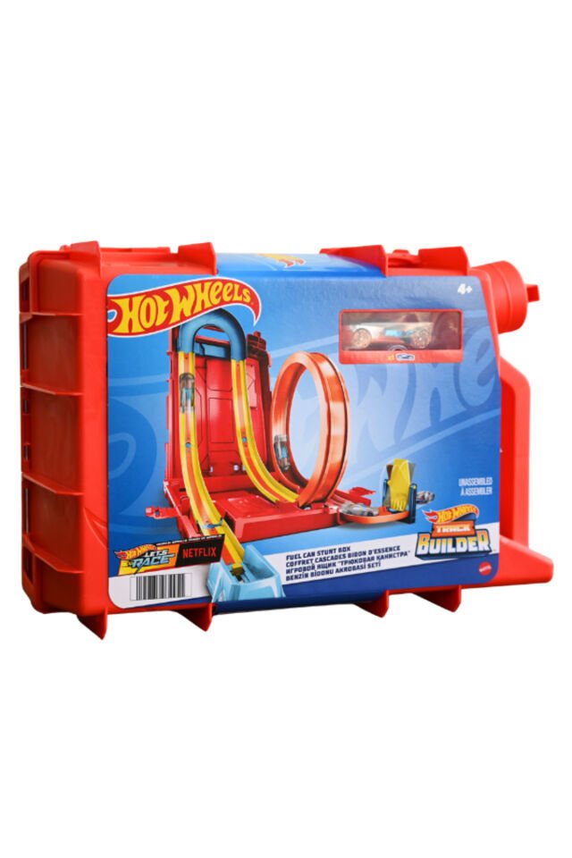 Hot Benzin Garaj Seti - Track Builder - Fırlatma S