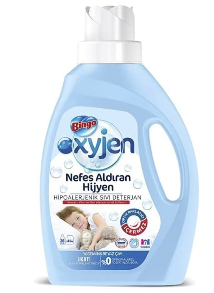 Bingo Oxyjen Hipoalerjenik Sıvı Deterjan 1950 ml
