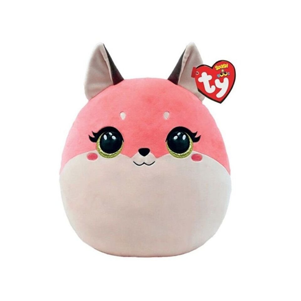 TY Squishy Beanies Pembe Tilki Roxie Peluş 25 cm.
