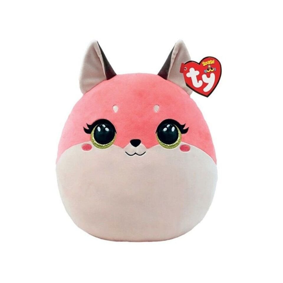 TY Squishy Beanies Pembe Tilki Roxie Peluş 25 cm.