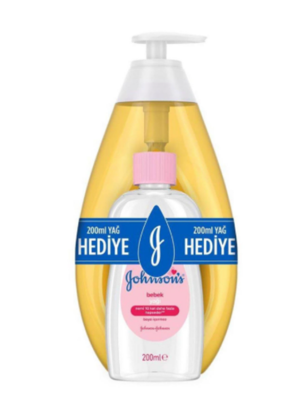 Johnson's Baby Şampuan 750 ml + Bebek Yağı 200 ml
