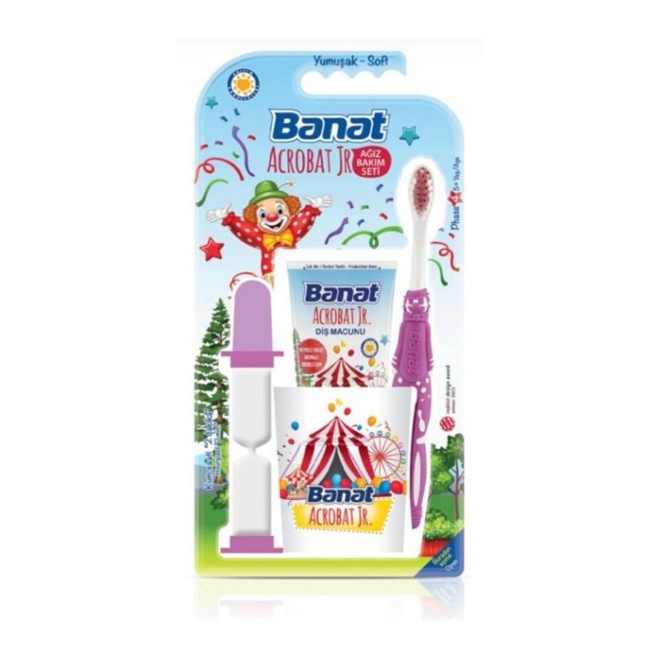 Banat Acrobat Jr Ağız Bakım Seti