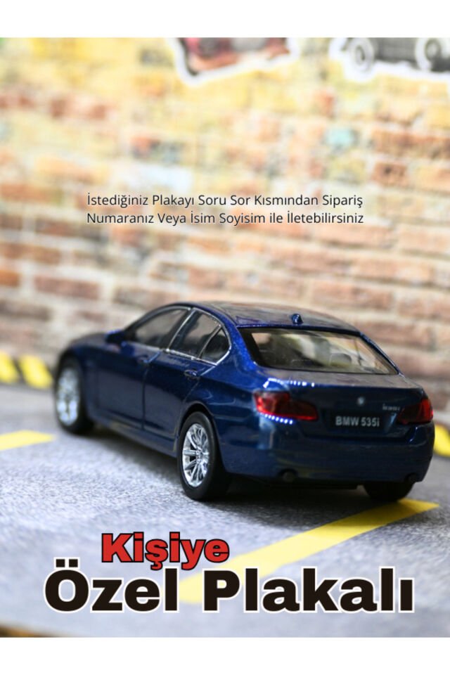 Bmw 535i Metal Araba - Bmw 535i Oyuncak Araba - ki