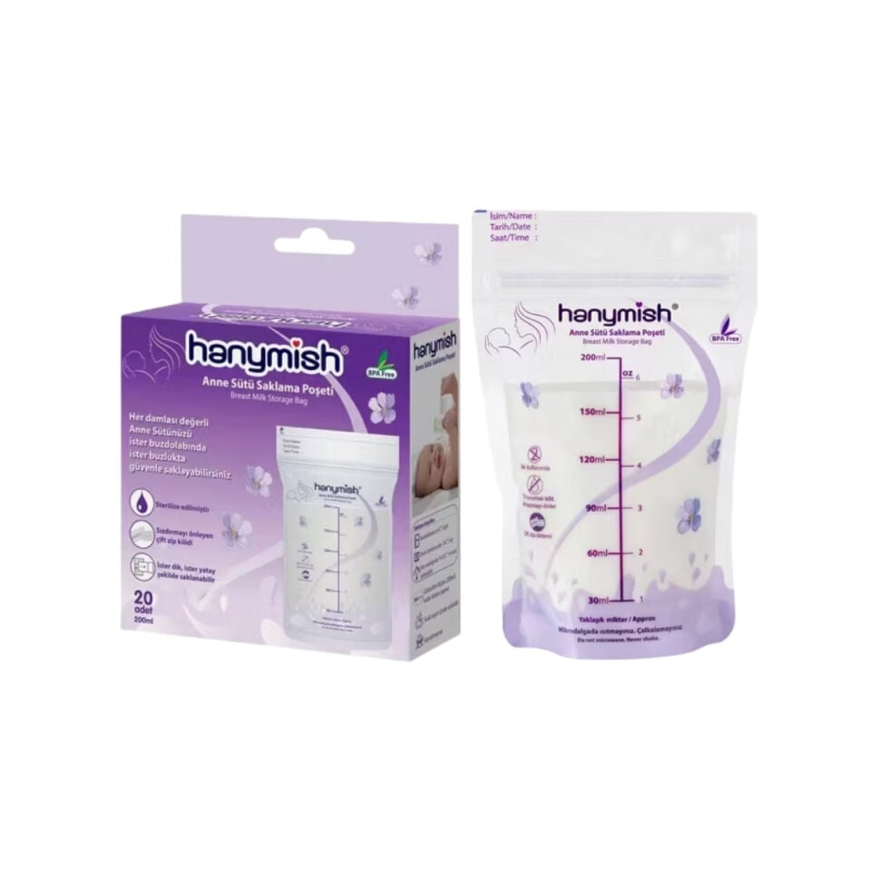 HANYMİSH 1005 ANNE SÜTÜ SAKLAMA POŞETİ