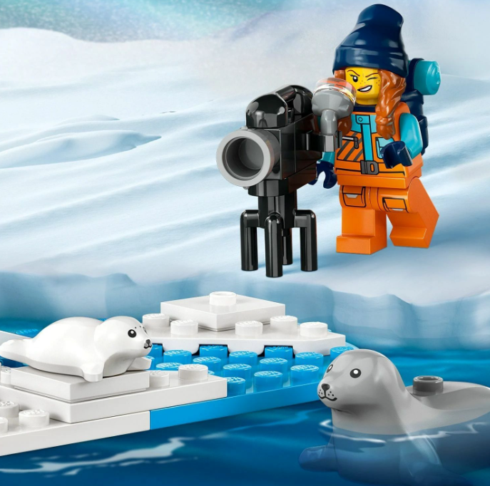 LEGO® City Kutup Kâşifi Motorlu Kızağı (60376)