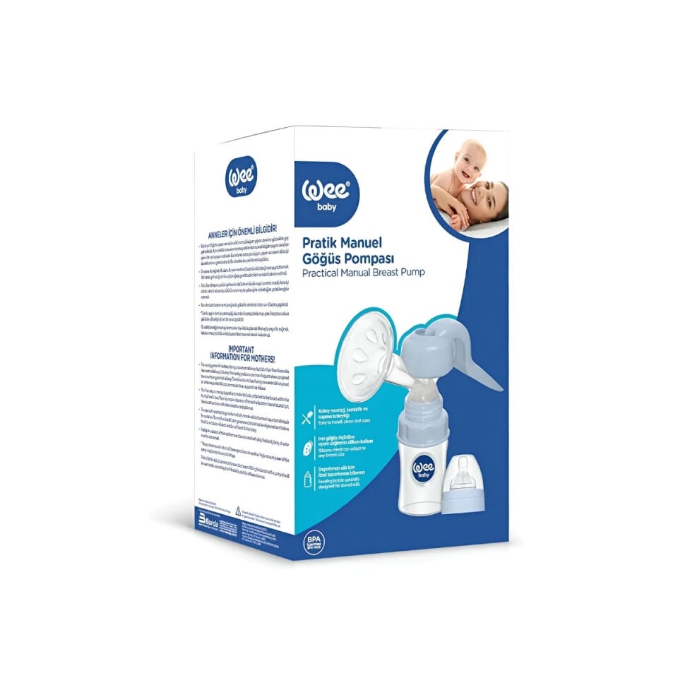 Wee Baby 752 Pratik Manuel Göğüs Pompası 150 ml
