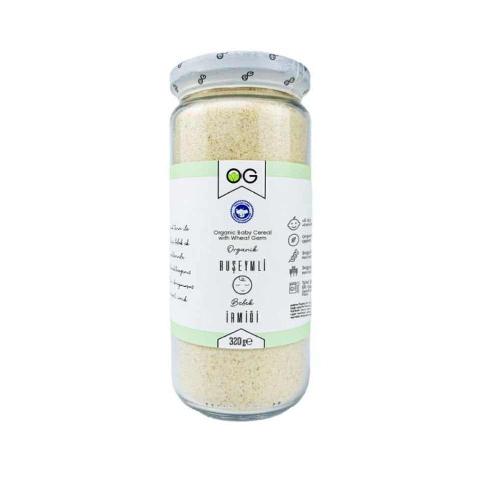 OG Natural Organik Ruşeymli Bebek İrmiği 320 Gr