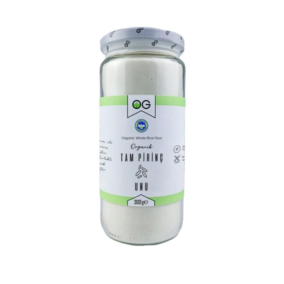 OG Natural Organik Tam Pirinç Unu 300 Gr