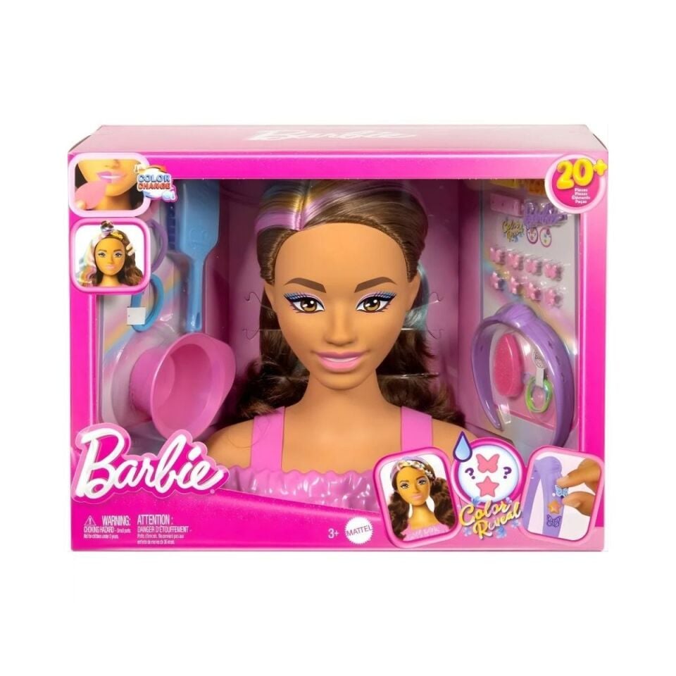 Barbie Saç Tasarımı Büstü Esmer