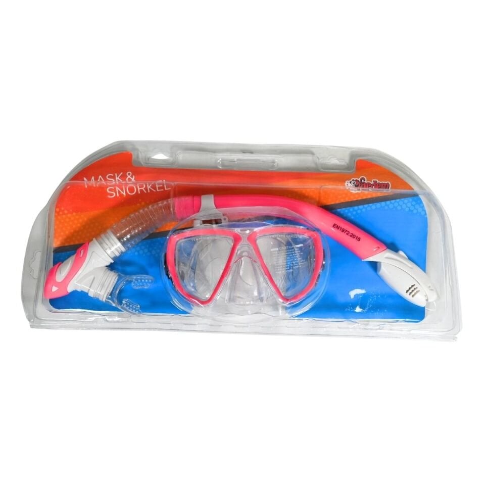Yüzücü Maske Snorkel Set 8+ Yaş