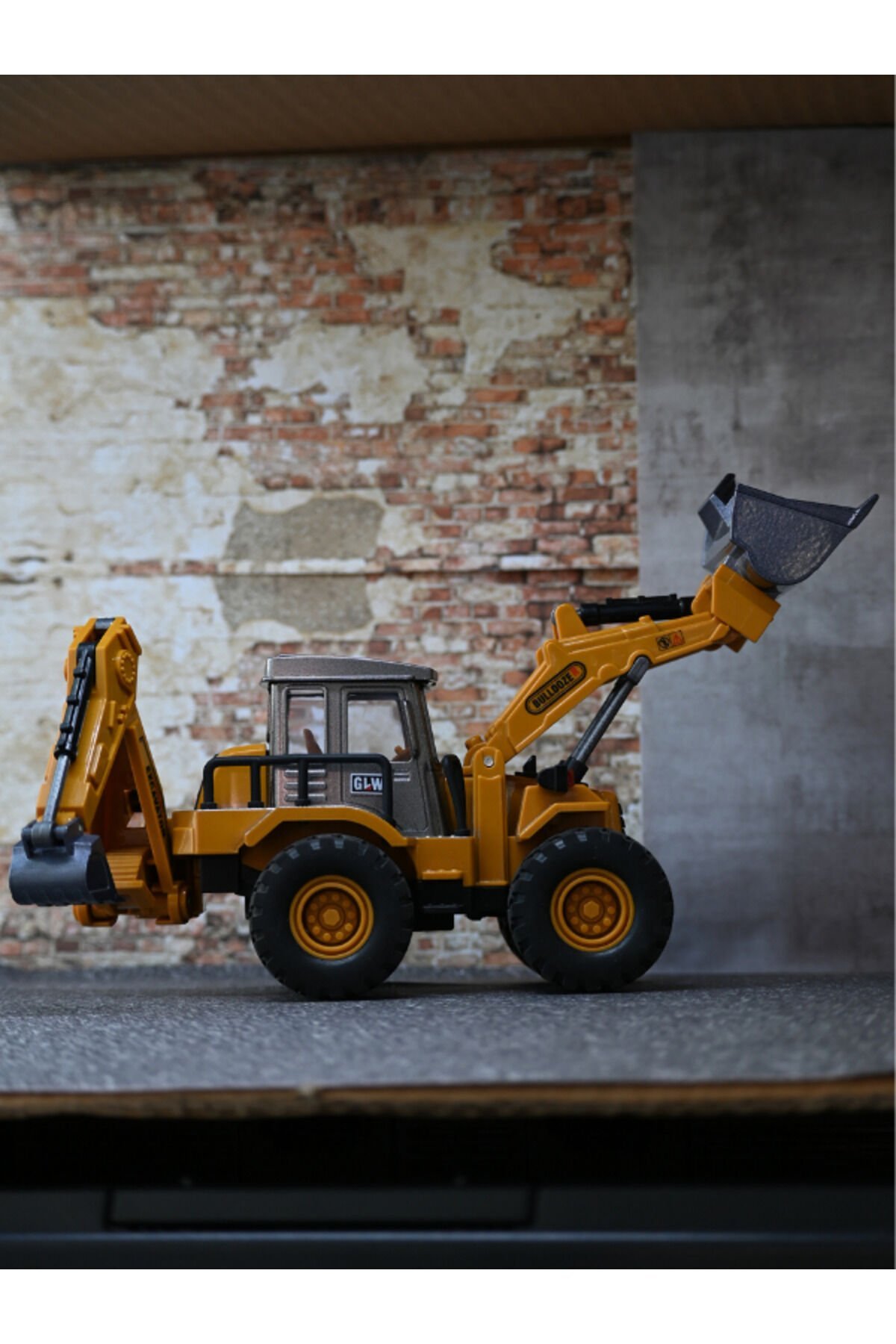 İş Makinesi Oyuncak Metal Kepçe - İnşaat Oyuncakla
