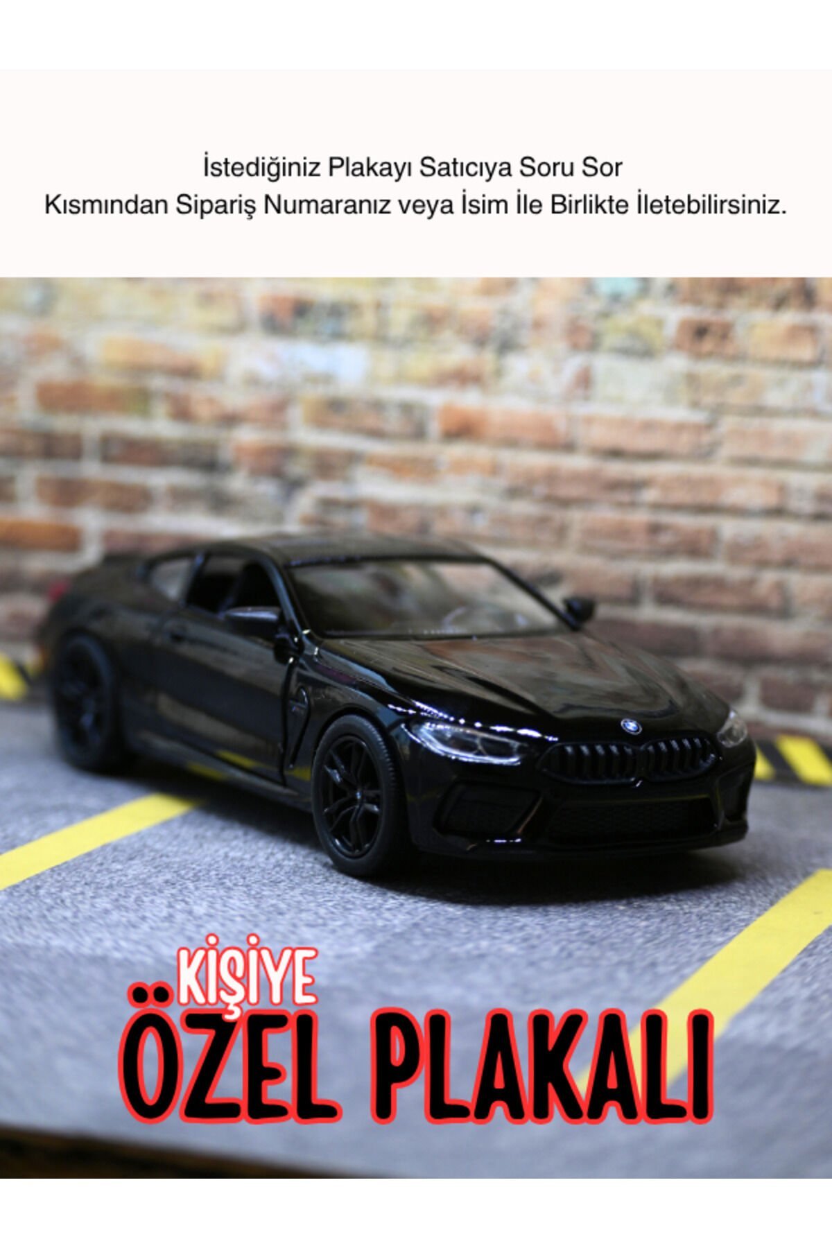 Bmw M8 Coupe Metal Araba - Bmw M8