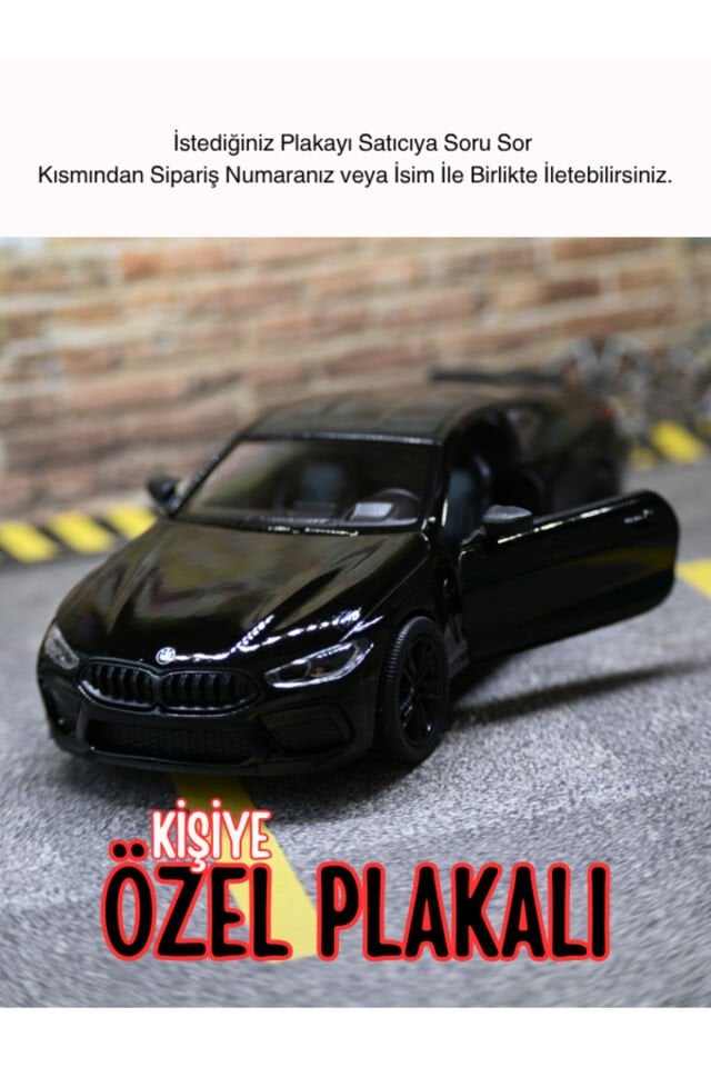 Bmw M8 Coupe Metal Araba - Bmw M8