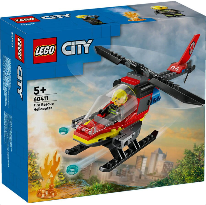 LEGO® City İtfaiye Kurtarma Helikopteri oyuncağı (60411)