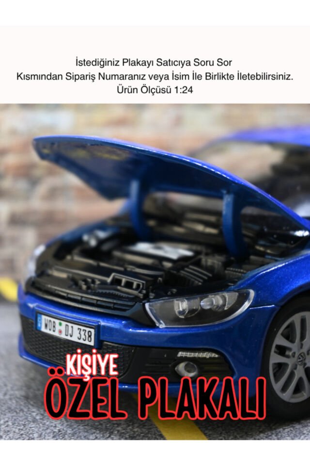 Volkswagen Scirocco Metal Araba MAVİ
