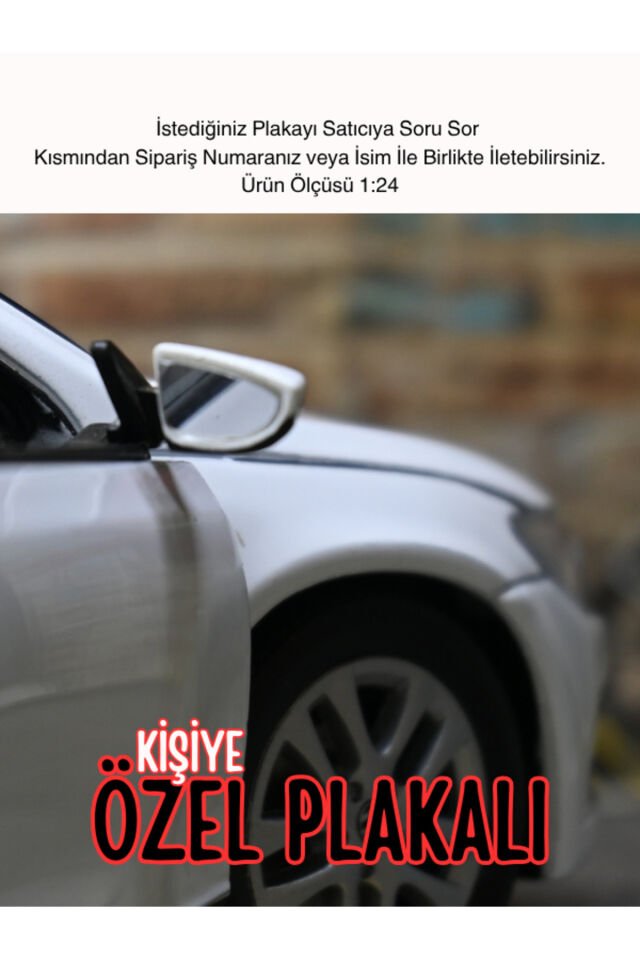 Volkswagen Scirocco Metal Araba BEYAZ