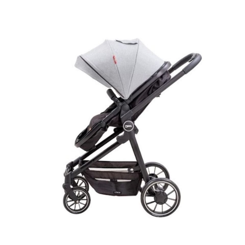 Baby2go Lizbon Travel Sistem Bebek Arabası Koyu Gri