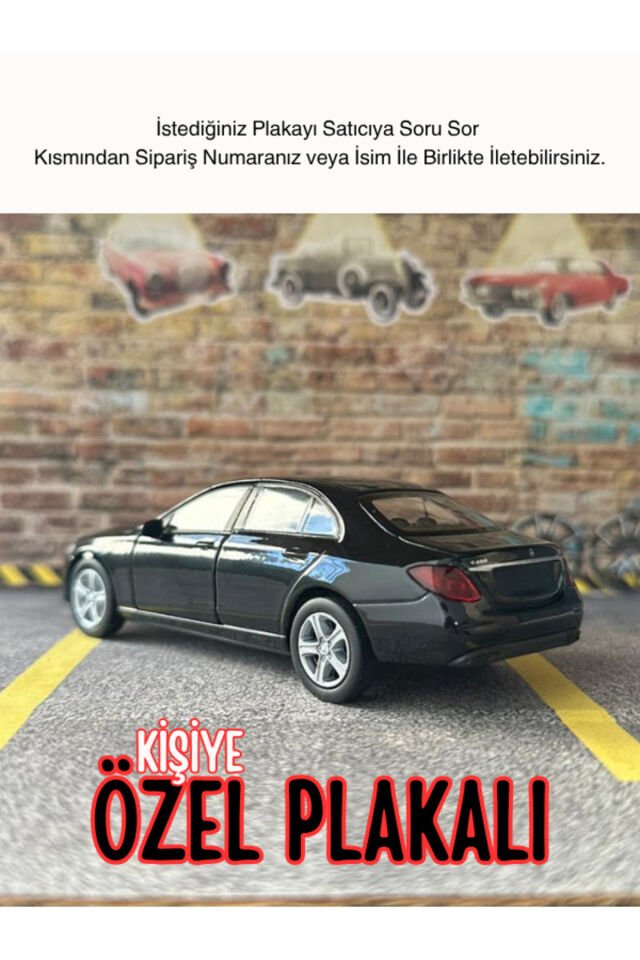 Mercedes E-400 Metal Araba SİYAH