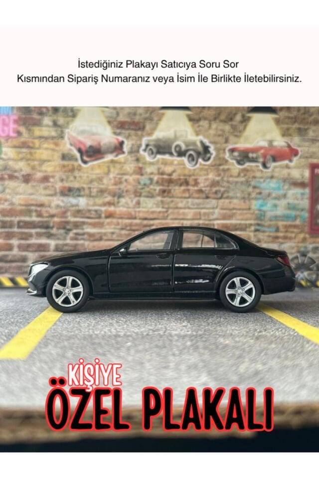 Mercedes E-400 Metal Araba SİYAH