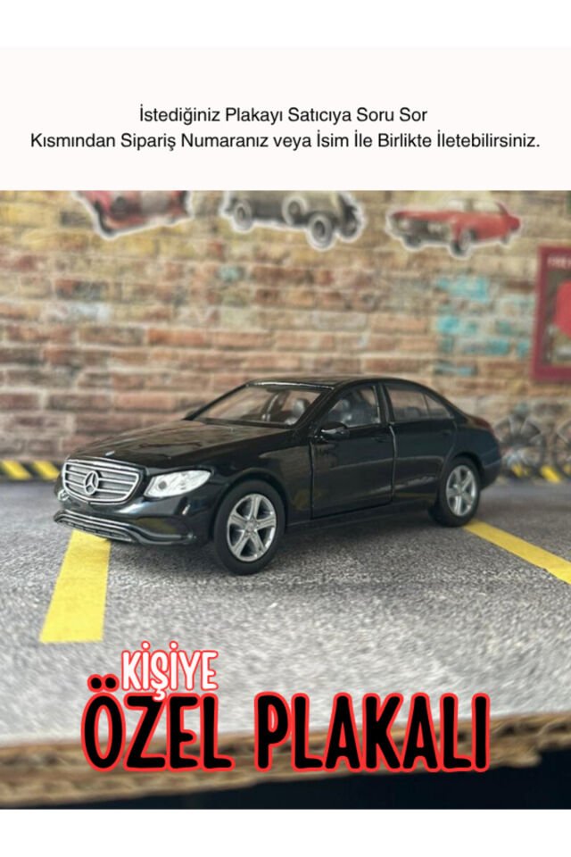 Mercedes E-400 Metal Araba SİYAH