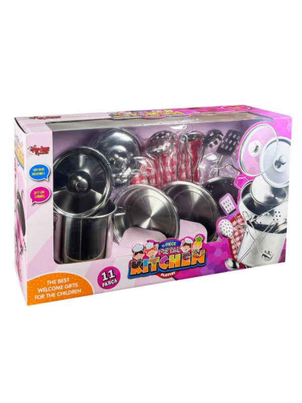 8694359094708 11 PARCA CELIK TENCERE TAVA SET