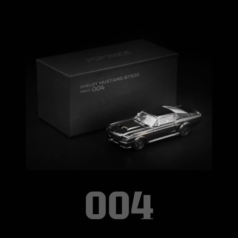 Pop Race Shelby Mustang GT500 Dark Chrome 004