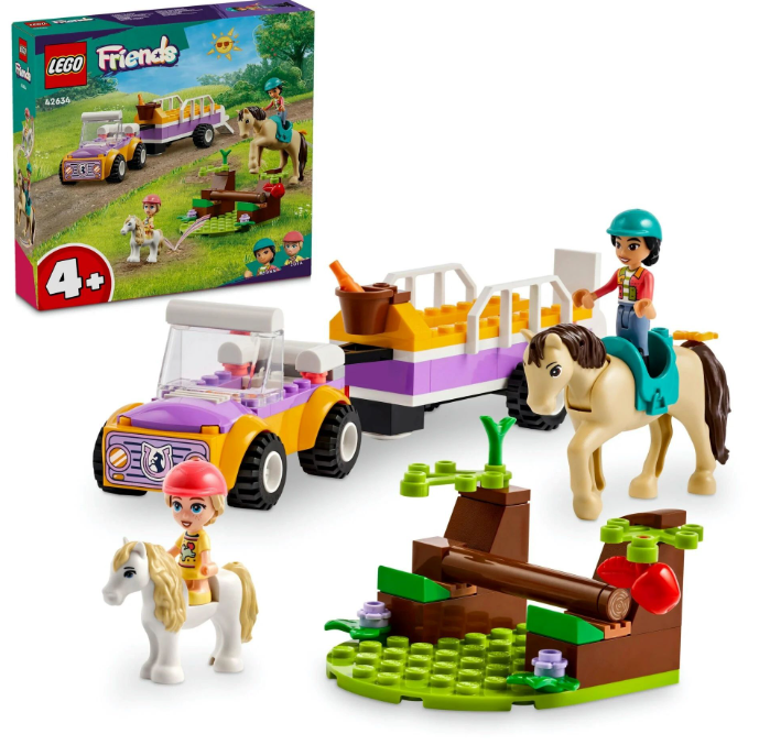 LEGO Friends At ve Midilli Römorku 42634