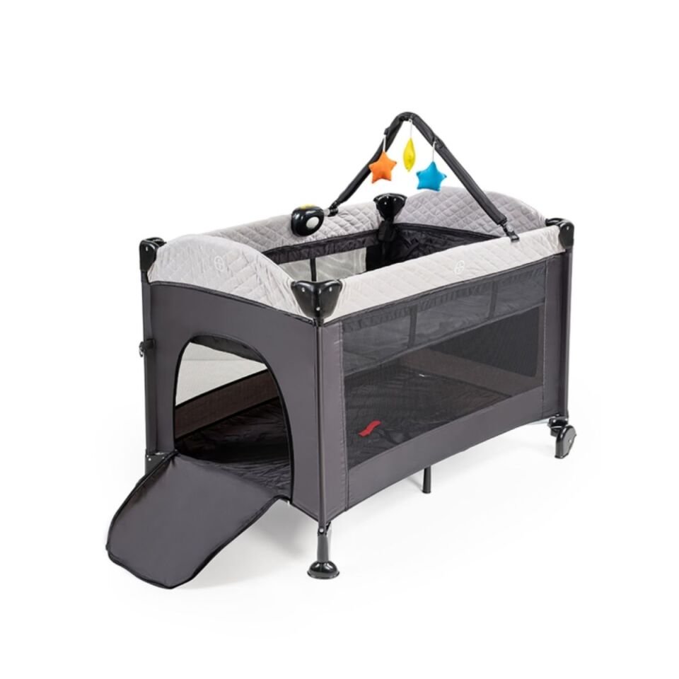 Baby2go Holly Oyun Parkı 70x110 Koyu Gri