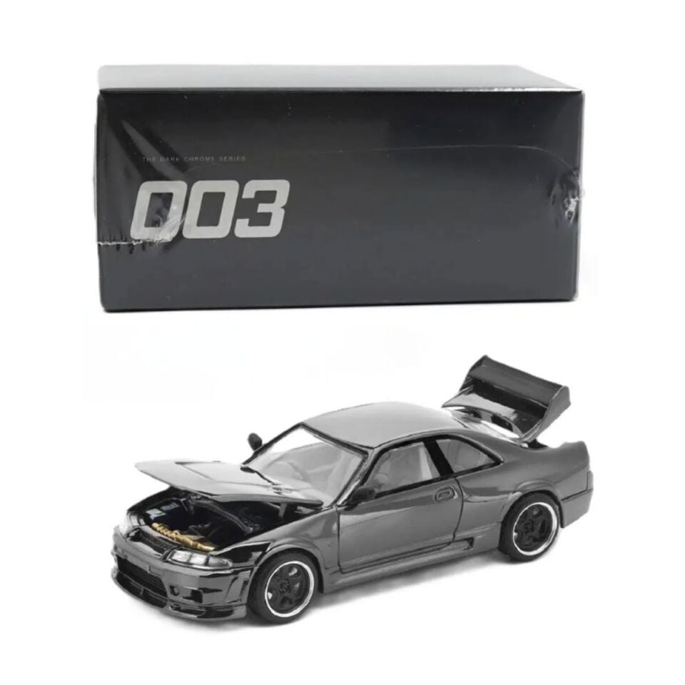 Pop Race GT-R R33 Dark Chrome 003