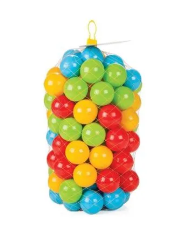 6 CM 100’lü Oyun Havuz Topları (7 Renkli)
