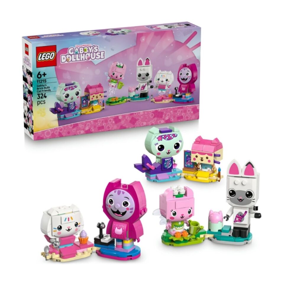 LEGO Gabby’s Dollhouse Gabby’nin Kedi Arkadaşları