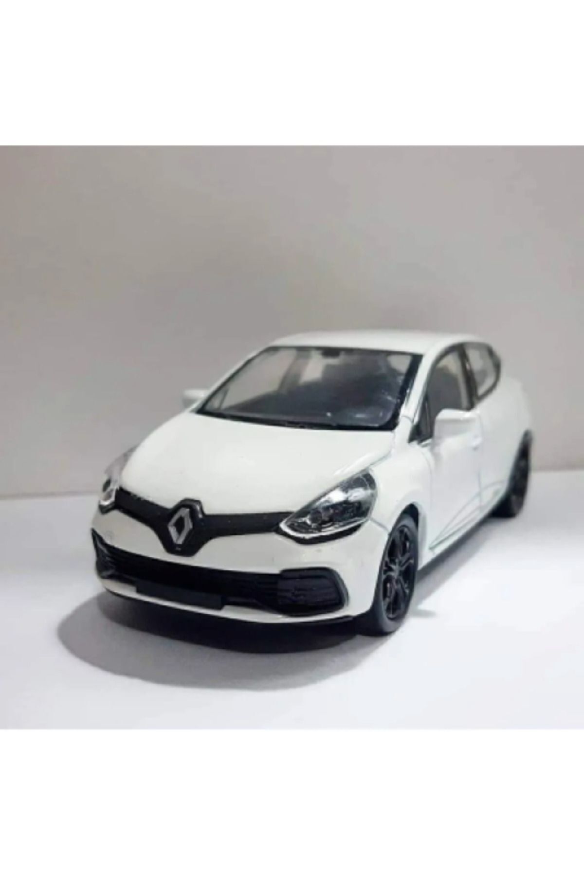 RENAULT CLİO METAL ARABA PLAKASIZ KIRMIZI