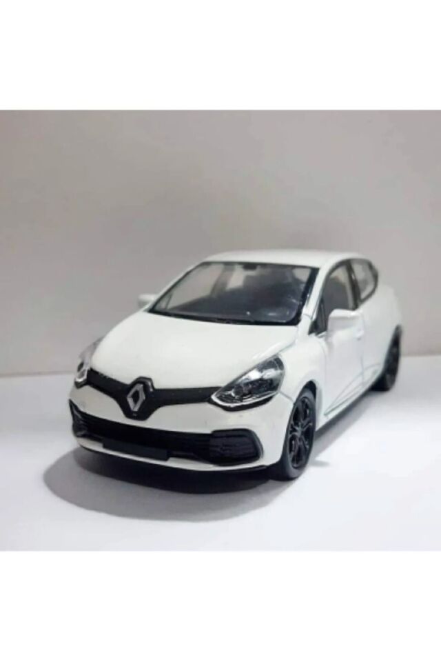 RENAULT CLİO METAL ARABA PLAKASIZ KIRMIZI
