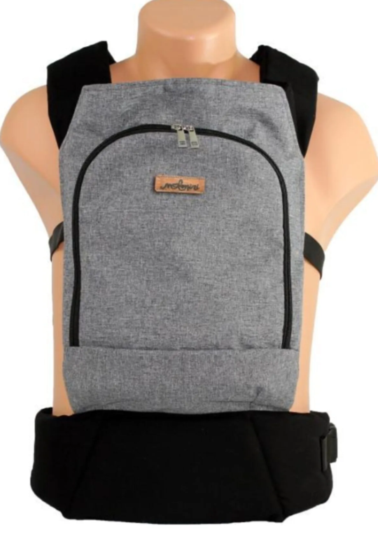 Babymol Unisex Gri Alya Kanguru