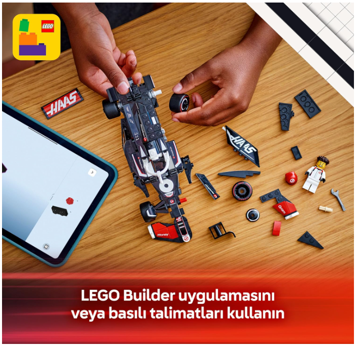 Lego Speed F1 Money Gram Haas Team 77250