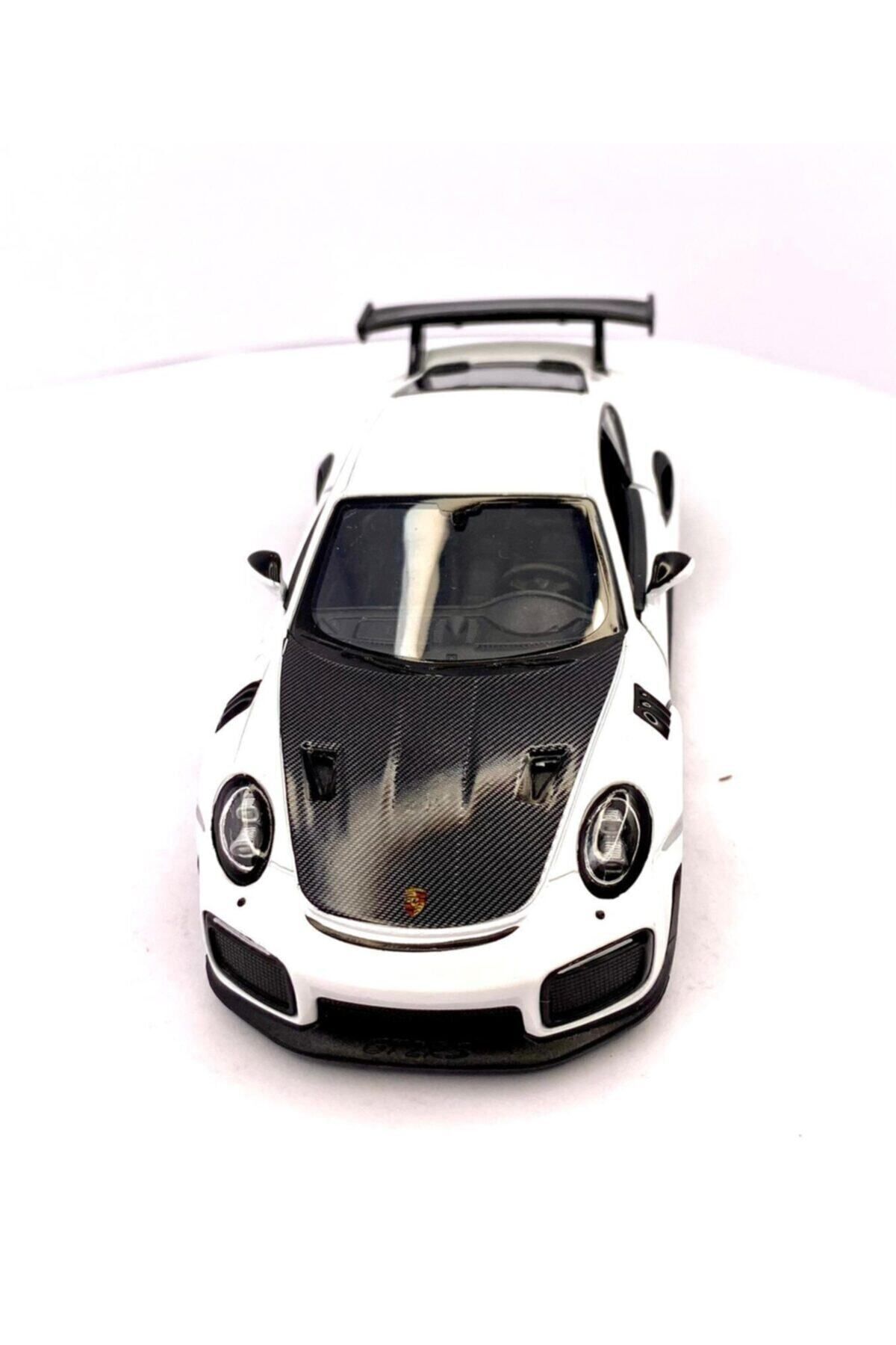 Çek Bırak Porsche 911 Gt2 Rs ( Beyaz ) Oyuncak Ara