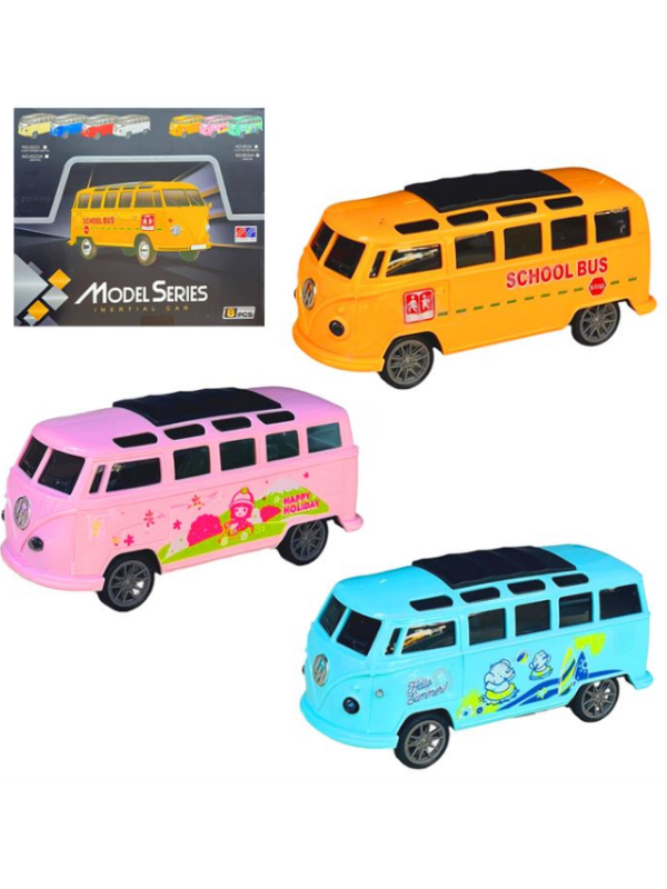 Sürtmeli Renkli Volkswagen Otobüsler 8026A