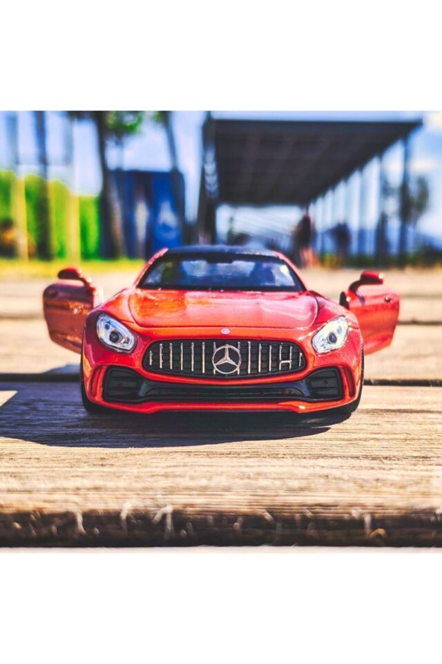 MERCEDES GTR METAL ARABA KIRMIZI II
