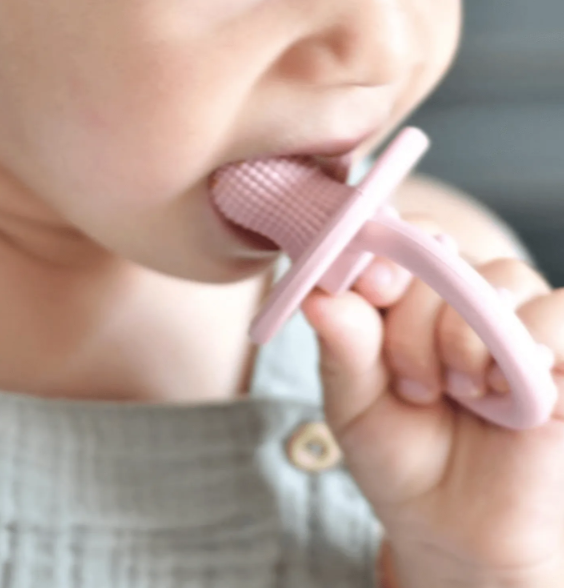 Oioi Gummy Silikon Diş Kaşıyıcı 3+ Ay Pinky Pink