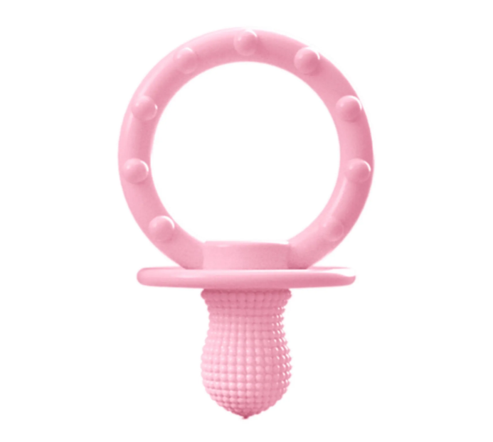 Oioi Gummy Silikon Diş Kaşıyıcı 3+ Ay Pinky Pink