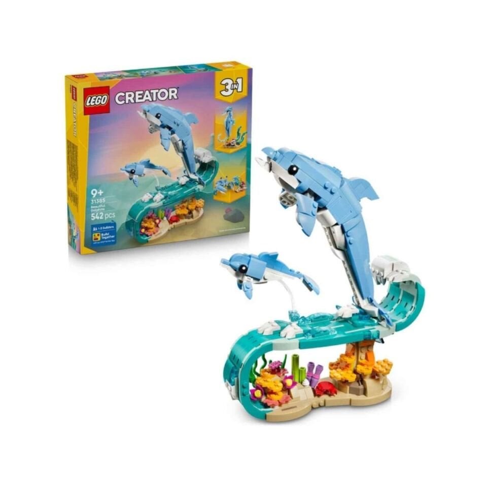LEGO Deniz Hayvanları Güzel Yunuslar 31385