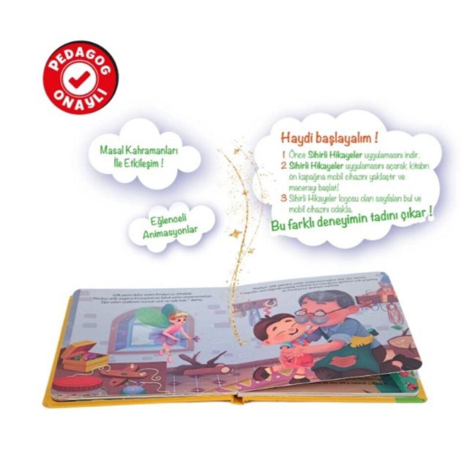 BEE SMART PİNOKYO ÇOCUK KİTABI