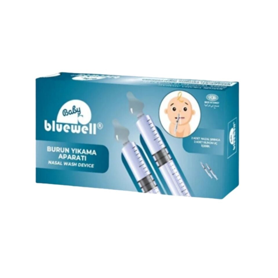 BLUEWELL BABY BURUN TEMİZLEME ŞIRINGASI ASPİRATÖRÜ