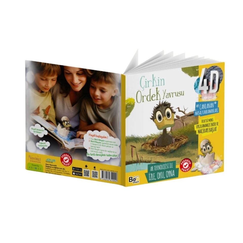 Bee Smart Çirkin Ördek Çocuk Kitabı