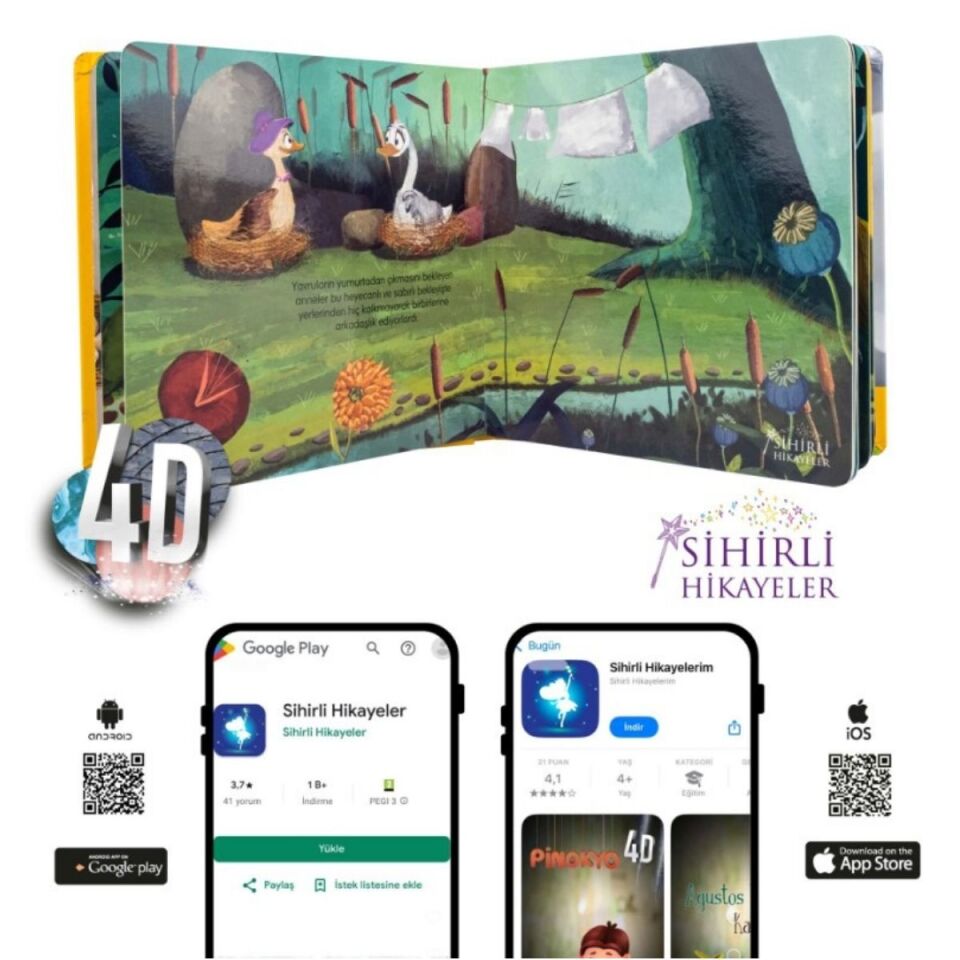 Bee Smart Çirkin Ördek Çocuk Kitabı