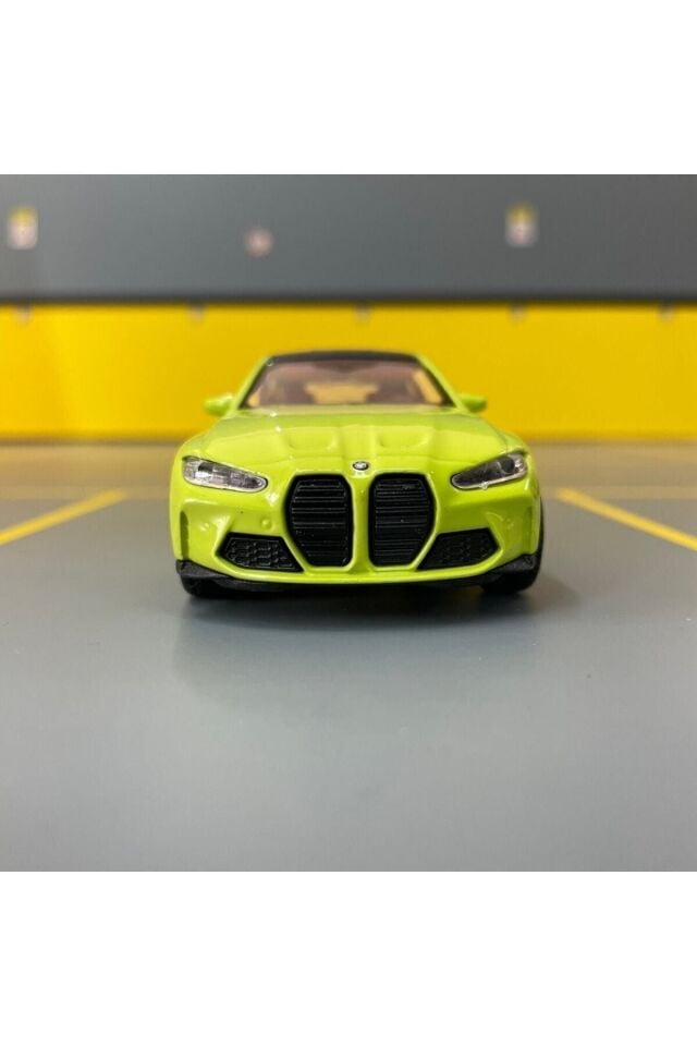 Bmw M4 1/36 Ölçek Diecast Metal Model Araba YEŞİL